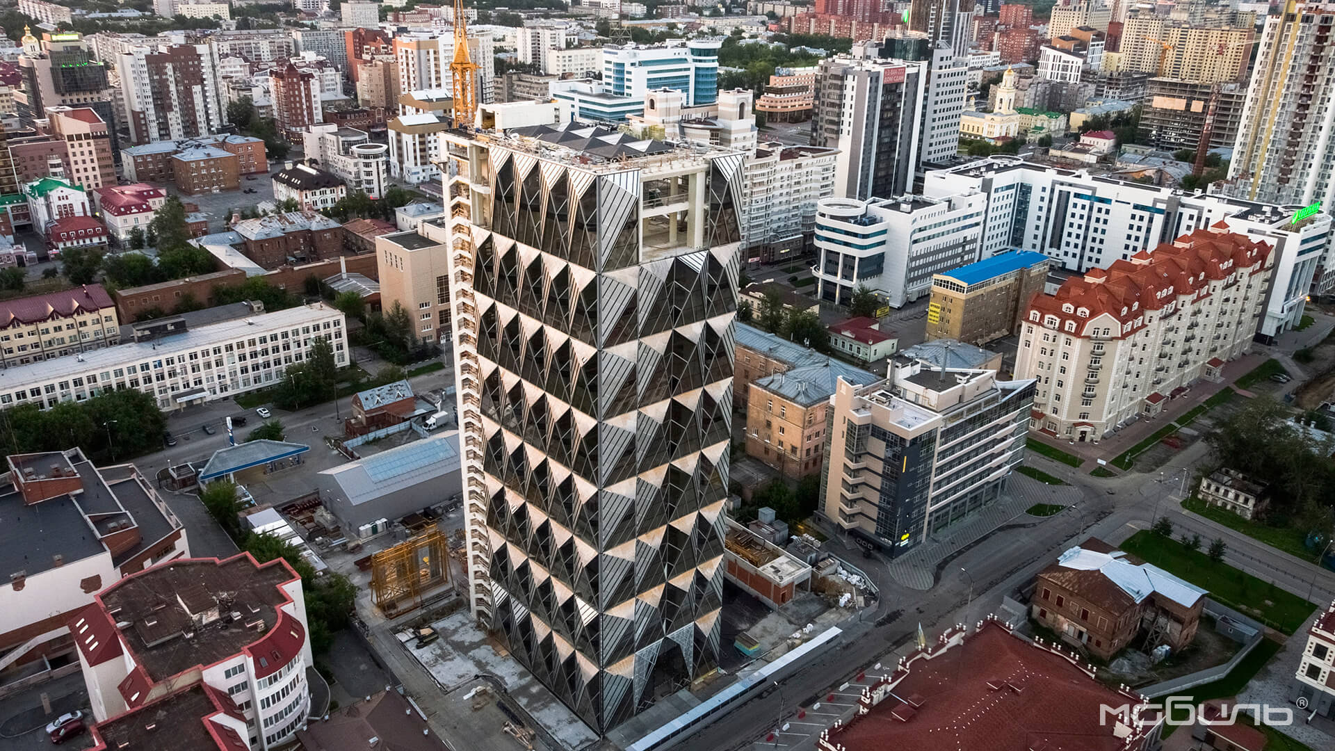 Башня Нормана Фостера Екатеринбург